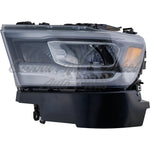 HEAD LAMP LH LED CHROME BEZEL REFLECTOR TYPE W/O LOGO HQ — photo 1