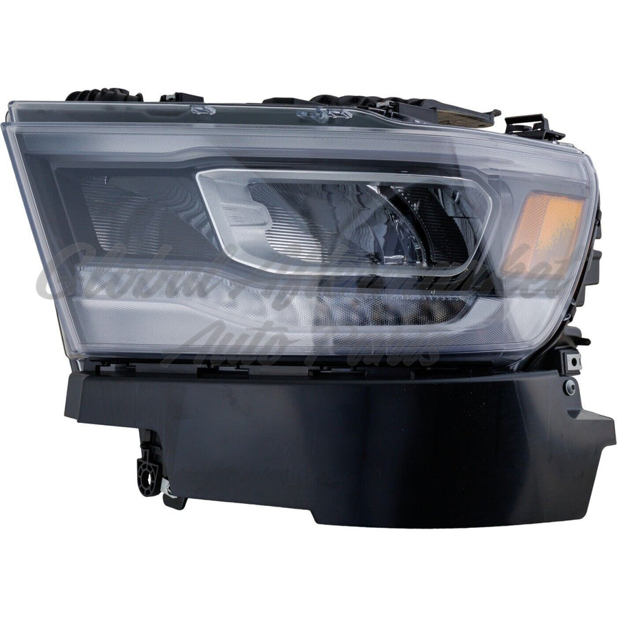 HEAD LAMP LH LED CHROME BEZEL REFLECTOR TYPE W/O LOGO HQ
