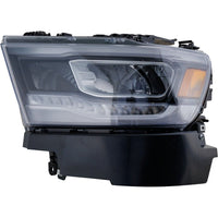 HEAD LAMP LH LED CHROME BEZEL REFLECTOR TYPE W/O LOGO