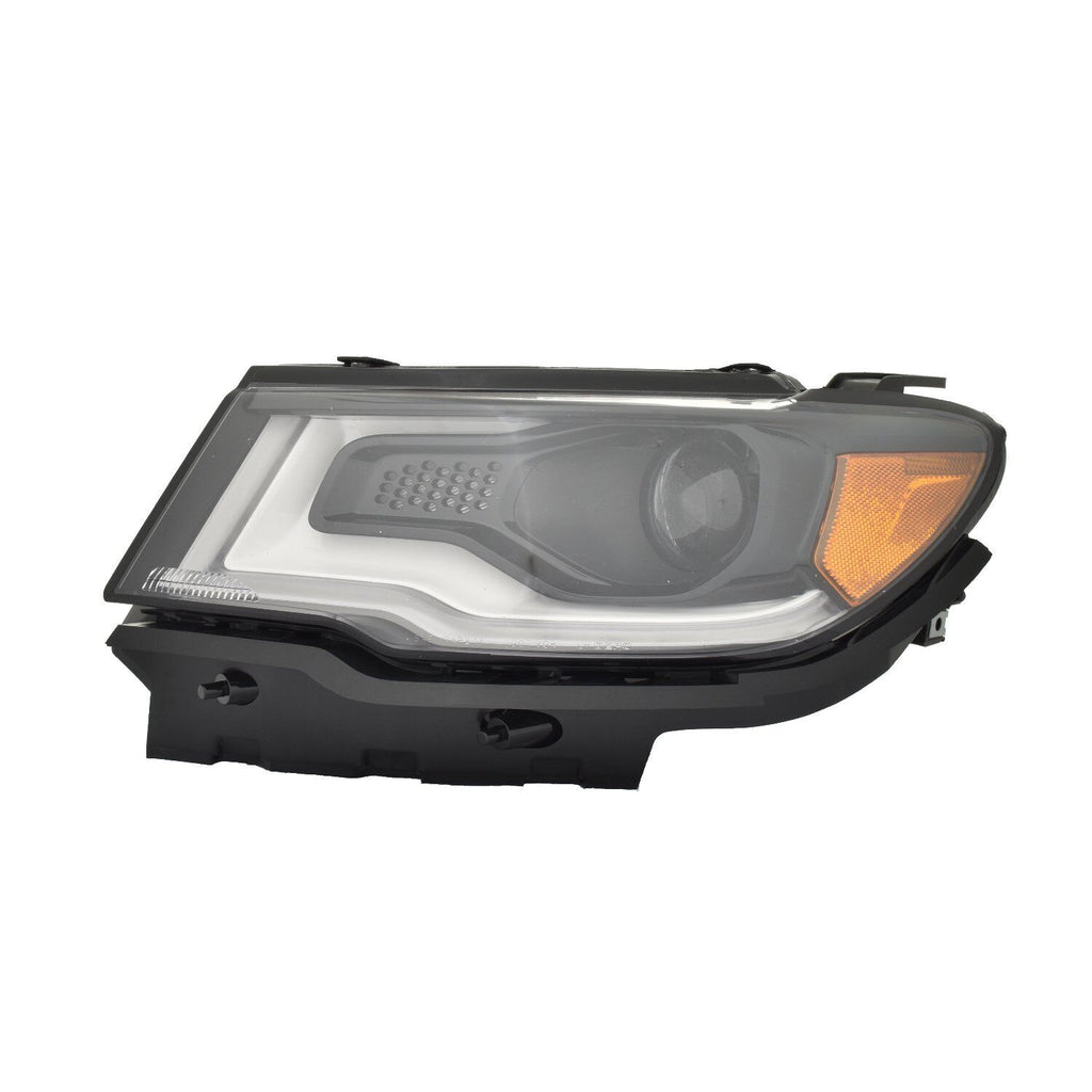 HEAD LAMP LH HID W/LED ACCENT