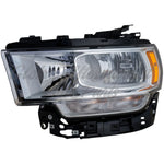 HEAD LAMP LH HALOGEN CHROME BEZEL W/O LOGO CAPA — photo 1