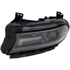 HEAD LAMP LH HALOGEN LED W/DRL W/O LOGO