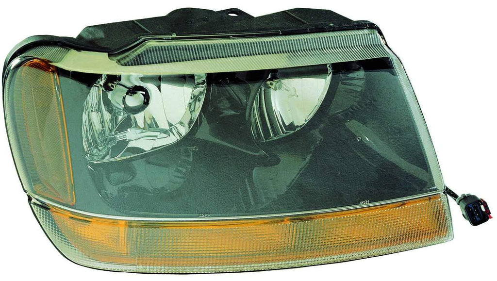 HEAD LAMP RH YELLOW HQ