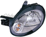 HEAD LAMP RH BLACK BEZEL — photo 1