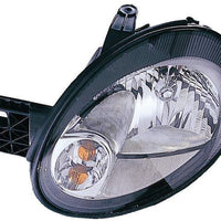 HEAD LAMP RH BLACK BEZEL