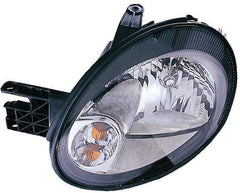 HEAD LAMP RH BLACK BEZEL