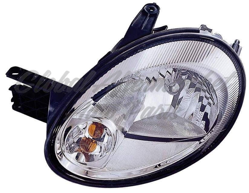 HEAD LAMP RH CHROME BEZEL W/O LEVELING FROM 5/12/03 HQ