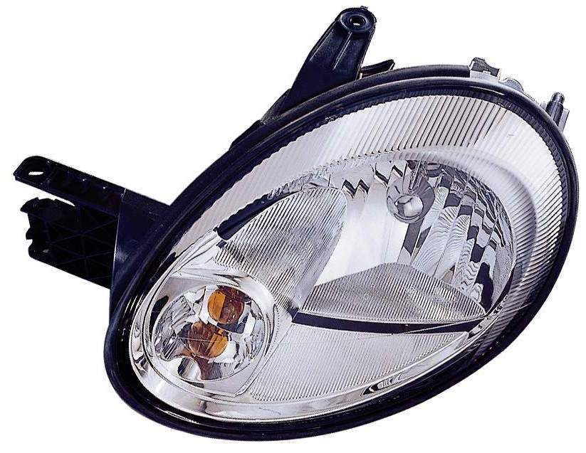 HEAD LAMP RH CHROME BEZEL W/O LEVELING FROM 5/12/03 HQ