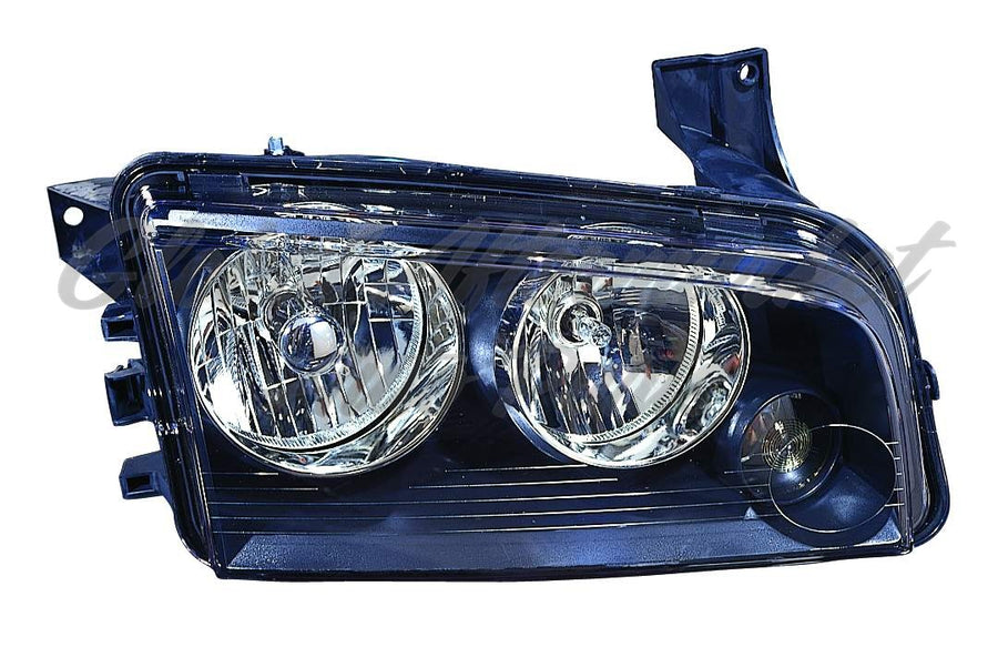 HEAD LAMP RH SMALL AMBER LENS OVER TURN SIGNAL FROM 11/08/2006 HQ