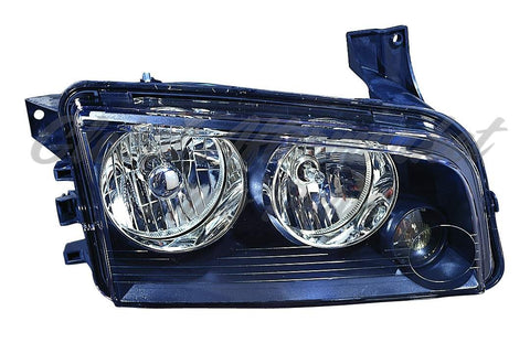 HEAD LAMP RH SMALL AMBER LENS OVER TURN SIGNAL FROM 11/08/2006 CAPA