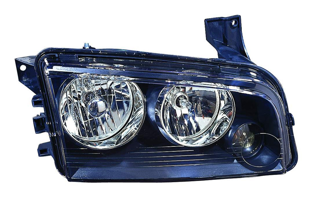 HEAD LAMP RH SMALL AMBER LENS OVER TURN SIGNAL FROM 11/08/2006 HQ