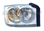HEAD LAMP RH W/O BLACK BEZEL CAPA — photo 1