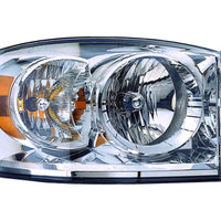 HEAD LAMP RH W/O LOWER AMBER CAPA