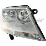 HEAD LAMP RH CHROME HOUSING HQ — photo 2