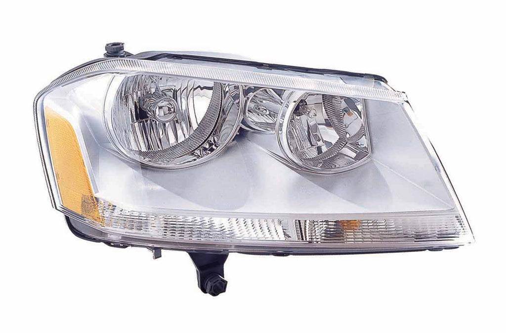 HEAD LAMP RH CHROME HOUSING CAPA