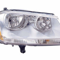 HEAD LAMP RH CHROME HOUSING CAPA