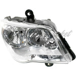 HEAD LAMP RH QUAD HALOGEN CHROME CODE LME (2 ADJUSTORS) — photo 2