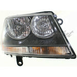 HEAD LAMP RH RT MODEL BLACK BEZEL HQ — photo 3