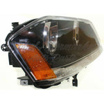 HEAD LAMP RH RT MODEL BLACK BEZEL CAPA — photo 4