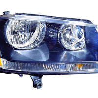 HEAD LAMP RH RT MODEL BLACK BEZEL HQ