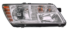 HEAD LAMP RH HALOGEN CHROME CAPA