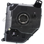 HEAD LAMP RH HALOGEN BLACK BEZEL HQ — photo 2