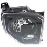 HEAD LAMP RH HALOGEN BLACK BEZEL HQ — photo 4