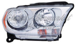 HEAD LAMP RH HALOGEN WITH CHROME TRIM HQ — photo 1