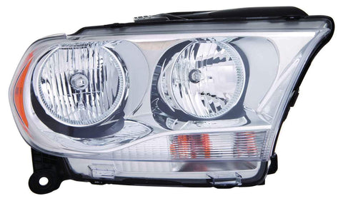 HEAD LAMP RH HALOGEN WITH CHROME TRIM HQ