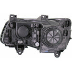 HEAD LAMP RH HALOGEN CHROME BEZEL CAPA — photo 2