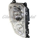 HEAD LAMP RH CHROME BEZEL W/FOG LAMP ROUND BULB SHIELD CAPA — photo 2