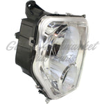 HEAD LAMP RH CHROME BEZEL W/FOG LAMP ROUND BULB SHIELD CAPA — photo 3
