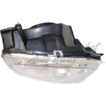HEAD LAMP RH CHROME BEZEL W/FOG LAMP ROUND BULB SHIELD CAPA — photo 4