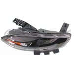 HEAD LAMP RH HALOGEN BLACK BEZEL W/O LOGO HQ — photo 4