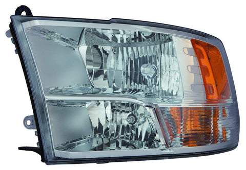HEAD LAMP RH CHROME HALOGEN W/O DRL W/O PROJECTOR TYPE 2ND DESIGN WITH DUAL REAR WHEEL REFLECTOR CAPA