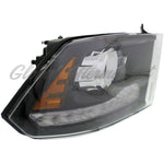 HEAD LAMP RH HALOGEN PROJECTOR BLACK BEZEL CAPA — photo 3