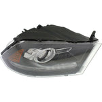 HEAD LAMP RH HALOGEN PROJECTOR BLACK BEZEL — photo 4