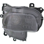 HEAD LAMP RH HALOGEN BLACK BEZEL HQ — photo 2
