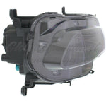 HEAD LAMP RH HALOGEN BLACK BEZEL — photo 3
