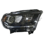 HEAD LAMP RH HALOGEN BLACK BEZEL W/O LED DRL HQ — photo 1