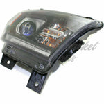 HEAD LAMP RH HALOGEN BLACK BEZEL W/O LED DRL HQ — photo 2