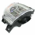 HEAD LAMP RH HALOGEN CHROME BEZEL W/LED DRL HQ — photo 2