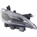 HEAD LAMP RH W/O LED DRL CHROME TRIM CAPA — photo 2