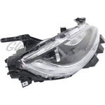 HEAD LAMP RH W/O LED DRL CHROME TRIM CAPA — photo 3