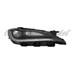 HEAD LAMP RH HID W/LED DRL BLACK TRIM HQ — photo 1