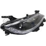 HEAD LAMP RH HID W/LED DRL CHROME TRIM CAPA — photo 2