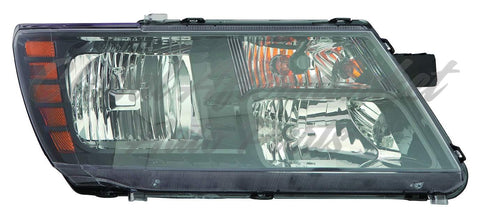 HEAD LAMP RH HALOGEN W/BLACK TRIM HQ
