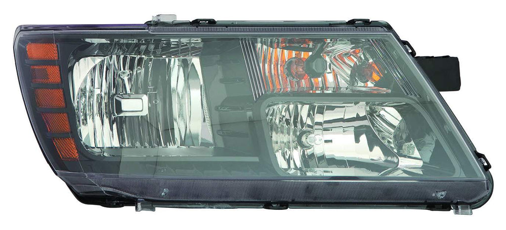 HEAD LAMP RH HALOGEN W/BLACK TRIM HQ