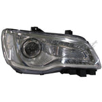 HEAD LAMP RH HALOGEN CHROME BEZEL W/ REFLECTOR HQ — photo 1