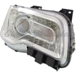 HEAD LAMP RH HALOGEN CHROME BEZEL W/ REFLECTOR CAPA — photo 2